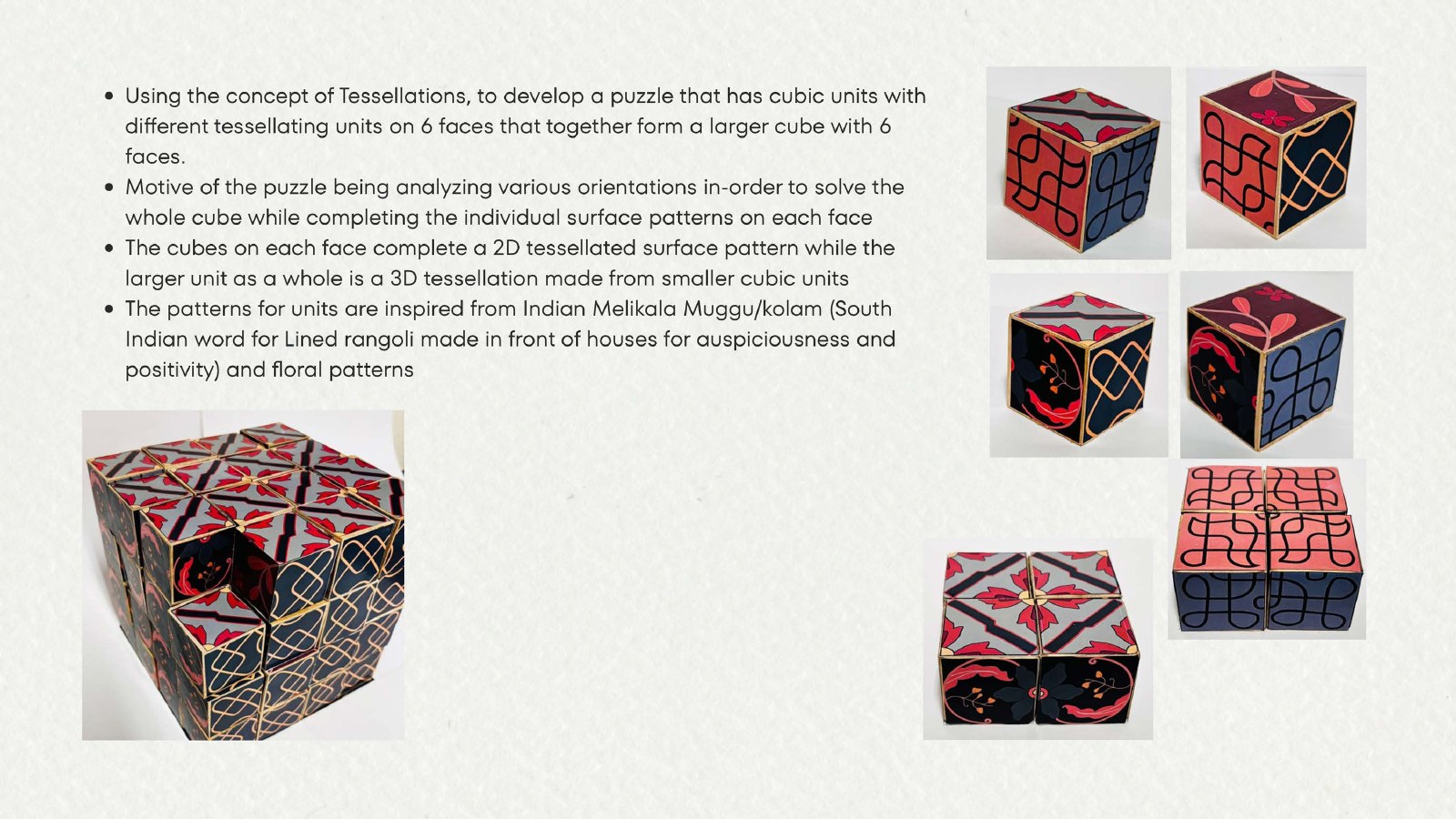 Surface on Form, Geometry-based cube